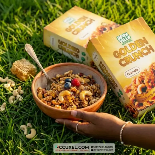 wholesale granola box packaging for food businesses